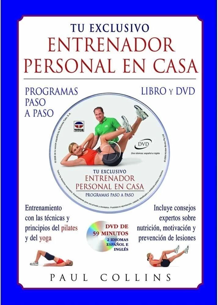 Tutor entrenador personal libro y dvd libros  (UNICA)