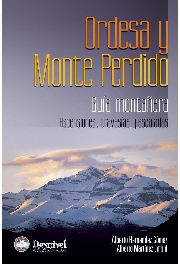 Desnivel ordesa y monte perdido libros  (UNICA)