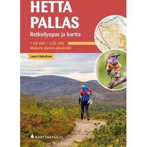 Karttakeskus Hetta Pallas -retkeilyopas + kartta - NONE