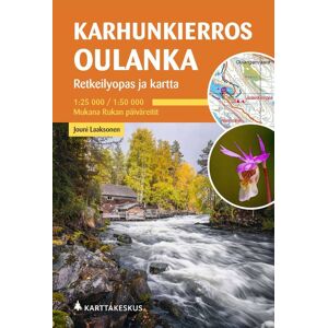 Karttakeskus Karhunkierros oulanka retkeilyopas - NONE