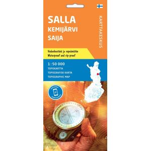 Karttakeskus Salla Kemijärvi Saija - NONE