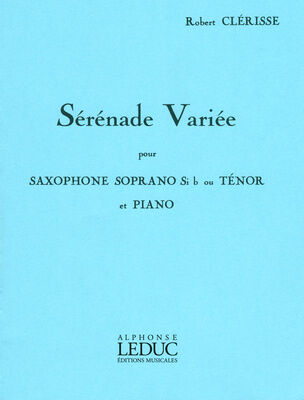 Alphonse Leduc Sérénade Variée Tenorsax