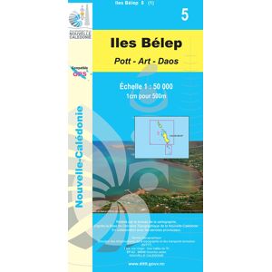 ILES BELEP N°5 POTT - ART - DAOS - Publicité