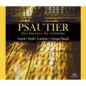 Les CD Psautier des messes de la semaine : Avent, Noël, Carême et Temps Pascal