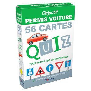 Objectif permis voiture : 56 cartes quiz pour tester vos connaissances