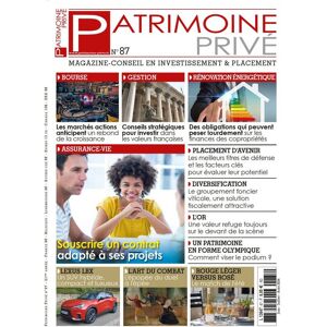 [GROUPE] PATRIMOINE PRIVE EDITIONS Patrimoine Privé - Publicité