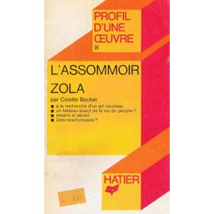 L'assommoir, Zola - Colette Becker - Publicité