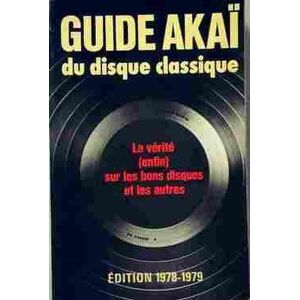 Guide AKAI du disque 1978-1979