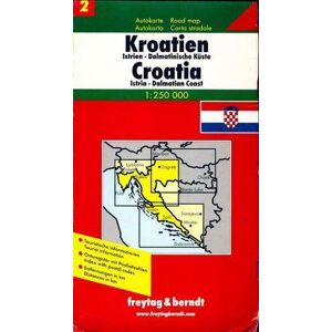 Carte routière : Kroatien dalmatinische küste - Publicité