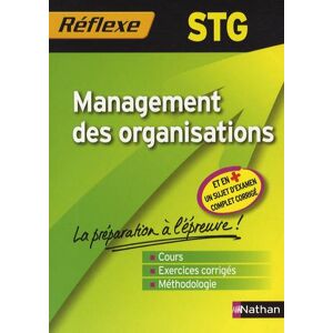 Management des organisations STG - Publicité