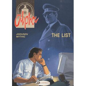 Alpha Tome 3 : The list. Edition en anglais - Publicité