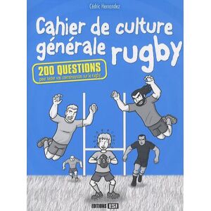 Cahier de culture générale rugby. 200 questions pour tester vos connaissances sur le rugby - Publicité
