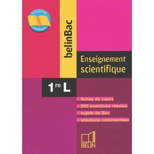 Enseignement scientifique 1ère L - Publicité