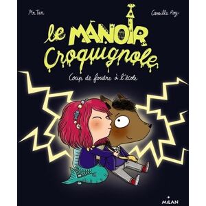 Le manoir Croquignole Tome 1 : Coup de foudre à l'école - Publicité