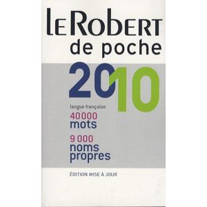Le Robert de poche 2010 - Publicité