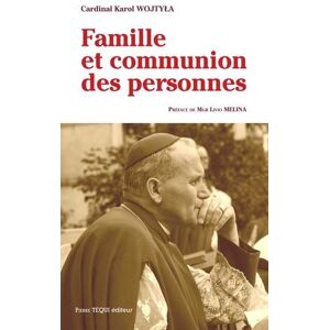 La famille comme communion des personnes - Publicité