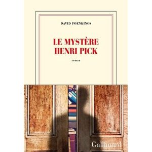 Le mystère Henri Pick - Publicité