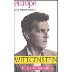 Europe N° 906 Octobre 2004 : Wittgenstein. Poète des Etats-Unis - Publicité