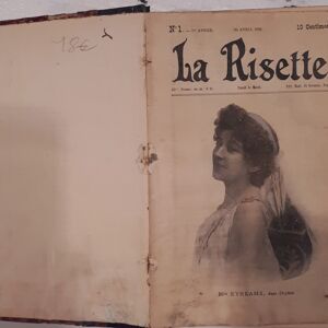 La Risette, n° 1 à 22 d'avril 1900 à Septembre 1900, éditeur non connu - Publicité