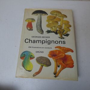 Champignons par Georges Becker Edition Grund - Publicité