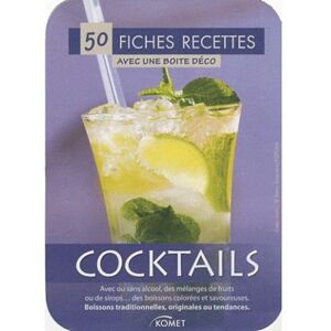 Cocktails: 50 Fiches Recettes Avec Une Boîte Déco