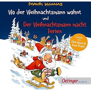 Wo Der Weihnachtsmann Wohnt Und Der Weihnachtsmann Macht Ferien: Cd Standard Audio Format, Lesung