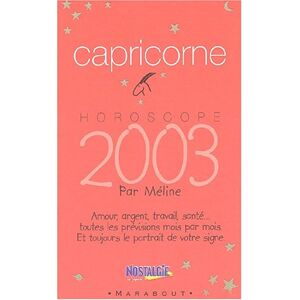 Méline Horoscope 2003 : Capricorne