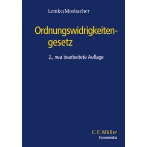 Michael Lemke Ordnungswidrigkeitengesetz