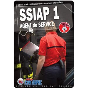 Icone Graphic Ssiap1 - Service De Sécurité Incendie Et D'Assistance À Personnes: Agent De Service - Publicité