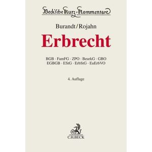Wolfgang Burandt Erbrecht (Beck'Sche Kurz-Kommentare)