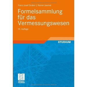 Gruber, Franz Josef Formelsammlung Für Das Vermessungswesen - Publicité