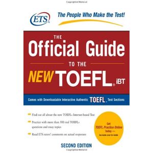 Educational Testing Service Official Guide To The  Toefl Ibt (Mcgraw-Hill'S Official Guide To The Toefl Ibt (W/cd)) - Publicité