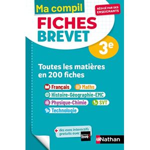 Cédric Gouygou Compil Fiches Brevet Toutes Les Matières - Publicité