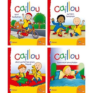 4 Bücher - Caillou - Miniausgabe Nr. 13 - 16