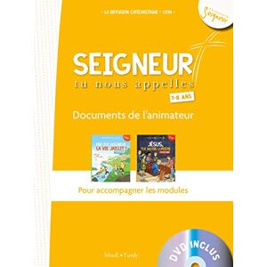 Diffusion Catéchistique Lyon 7-8 Ans - Document Animateur Blanc + Dvd - Modules 4 Et 5