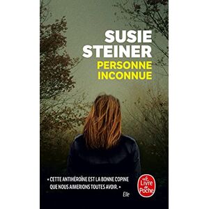 Susie Steiner Personne Inconnue - Publicité