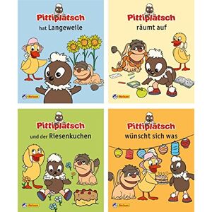 4 Bücher - Pittiplatsch - Miniausgabe Nr. 1 - 4