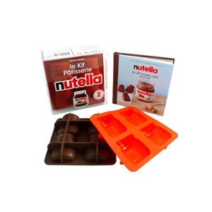 Le Kit Pâtisserie Nutella : 2 Moules Collector + Le Livre De Recettes