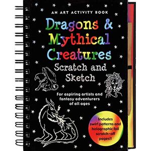 Dragons & Mythical Creatures: An Art Activity Book [With Wooden Stylus] (Scratch & Sketch)