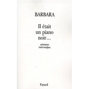 Barbara Il Etait Un Piano Noir... Mémoires Interrompus - Publicité