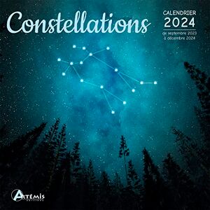 Artémis Calendrier Constellations 2024: Calendrier De Septembre 2023 À Décembre 2024 - Publicité