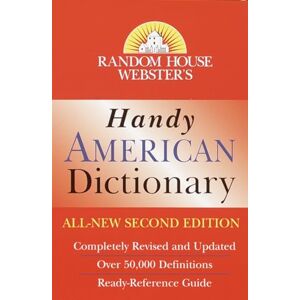 Webster'S Handy American Dictionary, Second Edition: Second Edition (Handy Reference)