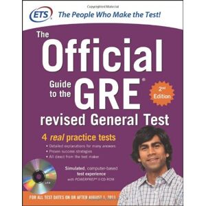 Educational Testing Service The Official Guide To The Gre Revised General Test (Gre: The Official Guide To The General Test) - Publicité