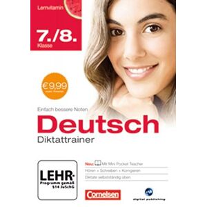 Lernvitamin - Deutsch Diktattrainer 7./8. Klasse