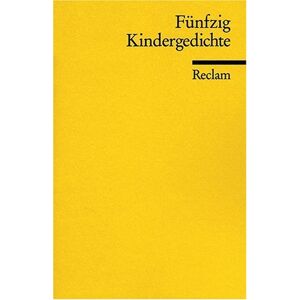 Fünfzig Kindergedichte: Funfzig Kindergedichte - Publicité