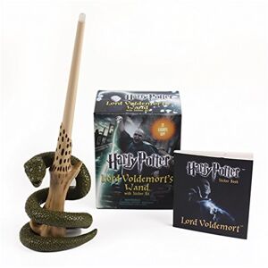 Harry Potter Voldemort'S Wand With Sticker Kit: Lights Up! (Miniature Editions)