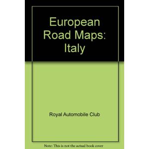 Royal Automobile Club European Road Maps: Italy