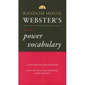 Webster'S Pocket Power Vocabulary