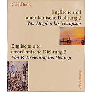 Koppenfels, Werner von Englische Und Amerikanische Dichtung Gesamtwerk: In Vier Bänden