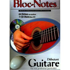 Roux Denis Bloc Notes Guitare Methode Guit Cd Rom